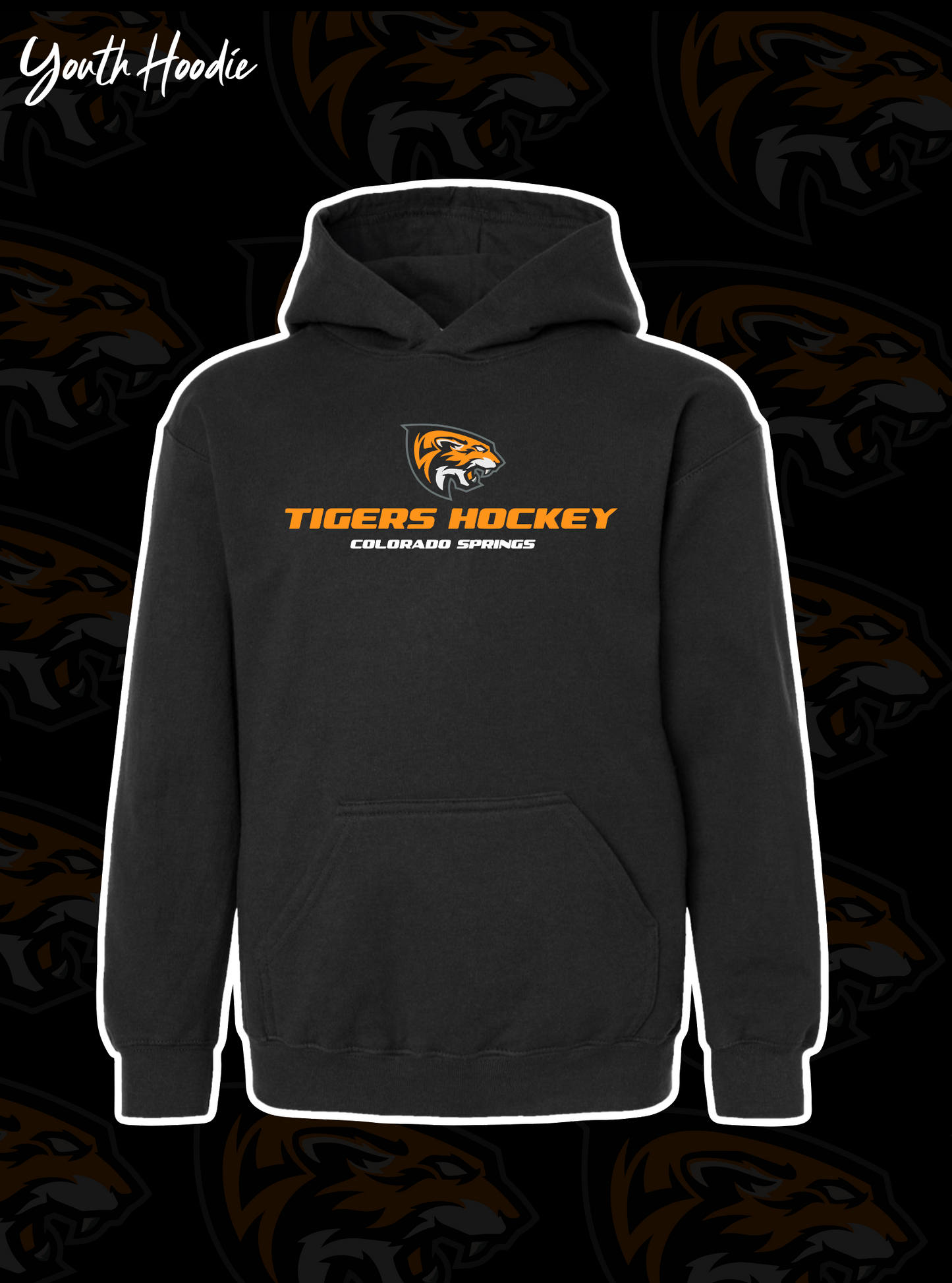 Tigers Hockey Youth Hoodie CSAHA
