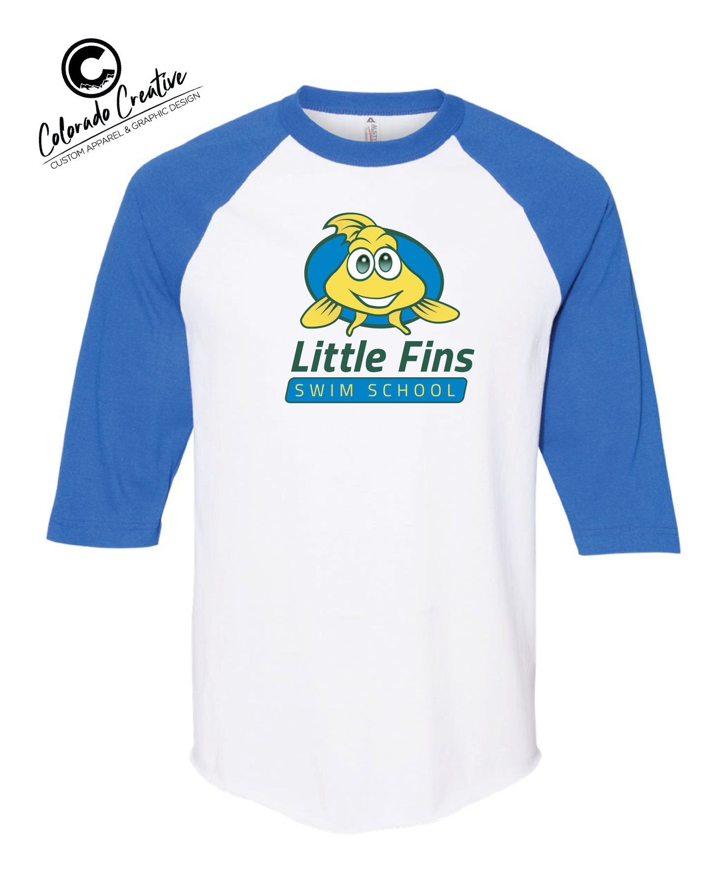 LITTLE FINS ADULT RAGLAN