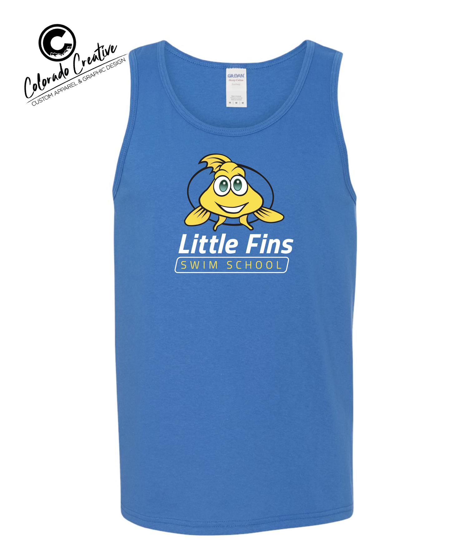 LITTLE FINS MEN'S TANK