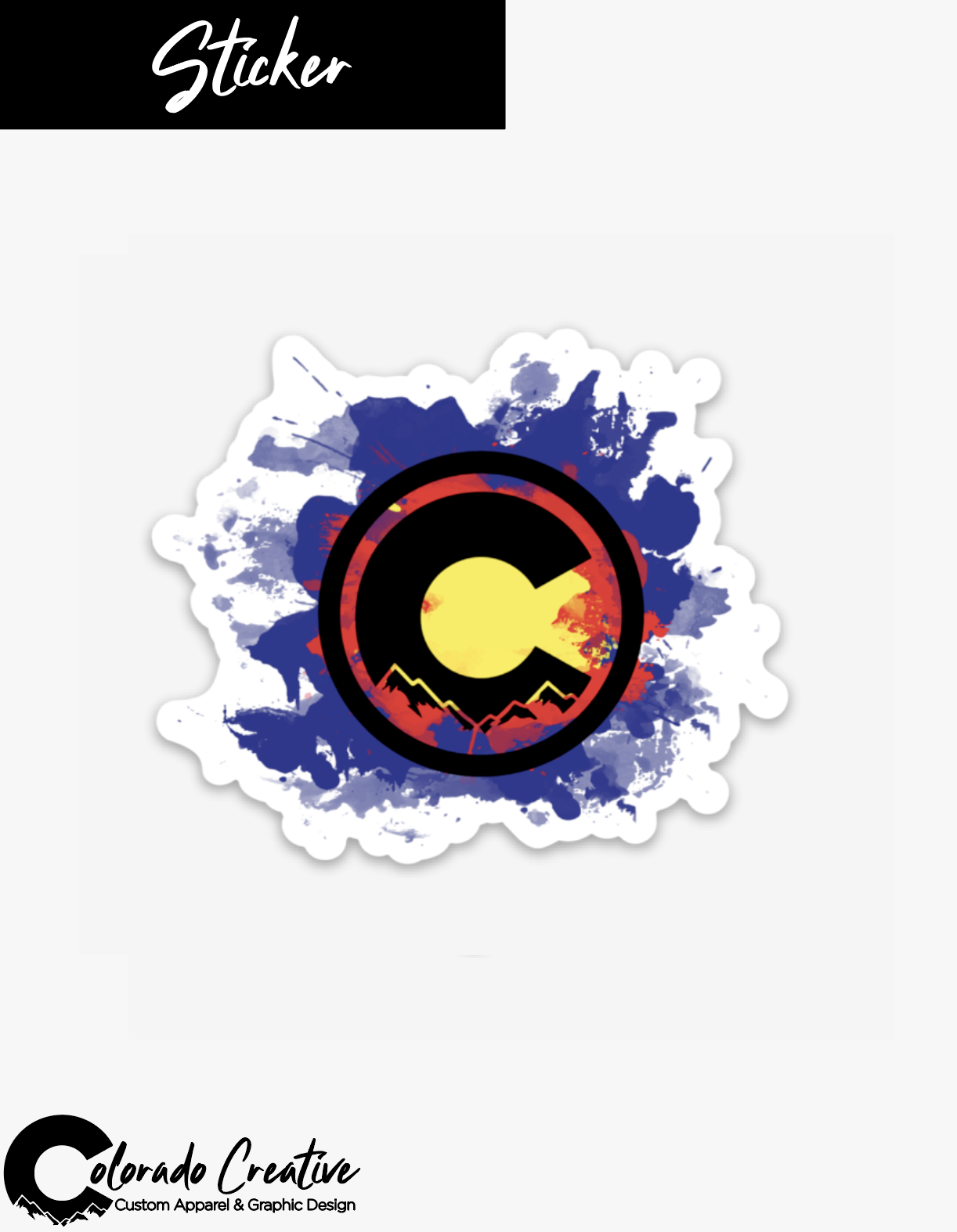 Colorado Creative Logo Sticker