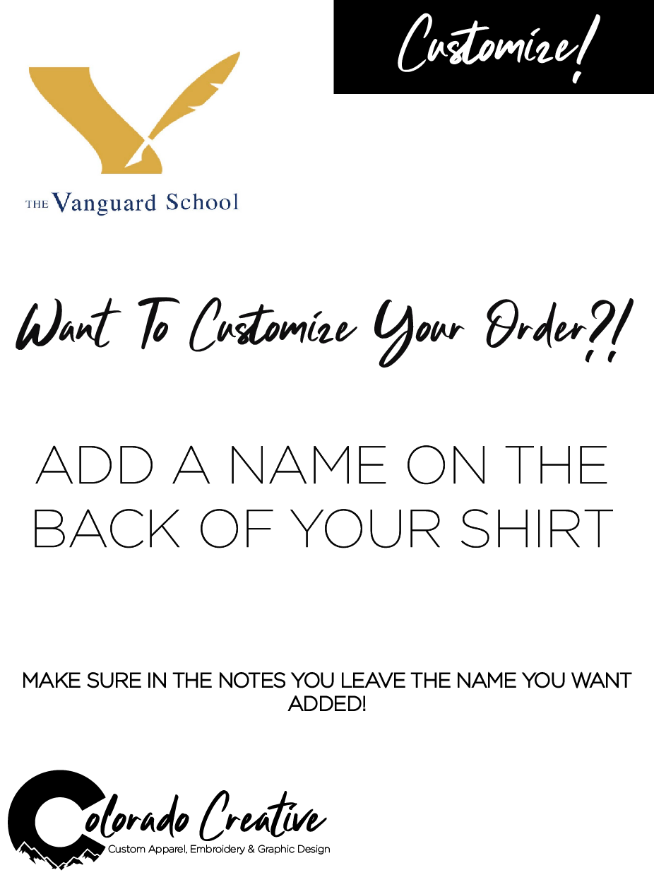 Vanguard School Customization