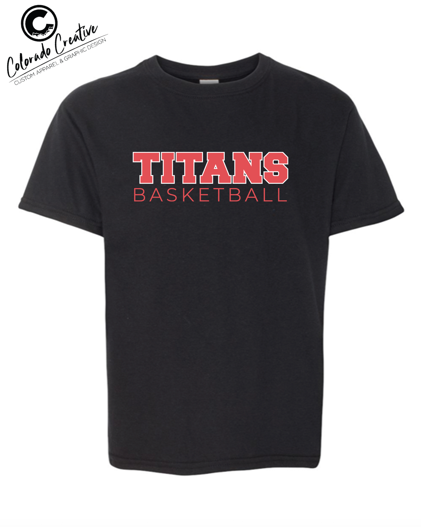 TITANS BASKETBALL YOUTH ORIGINAL BLACK TEE