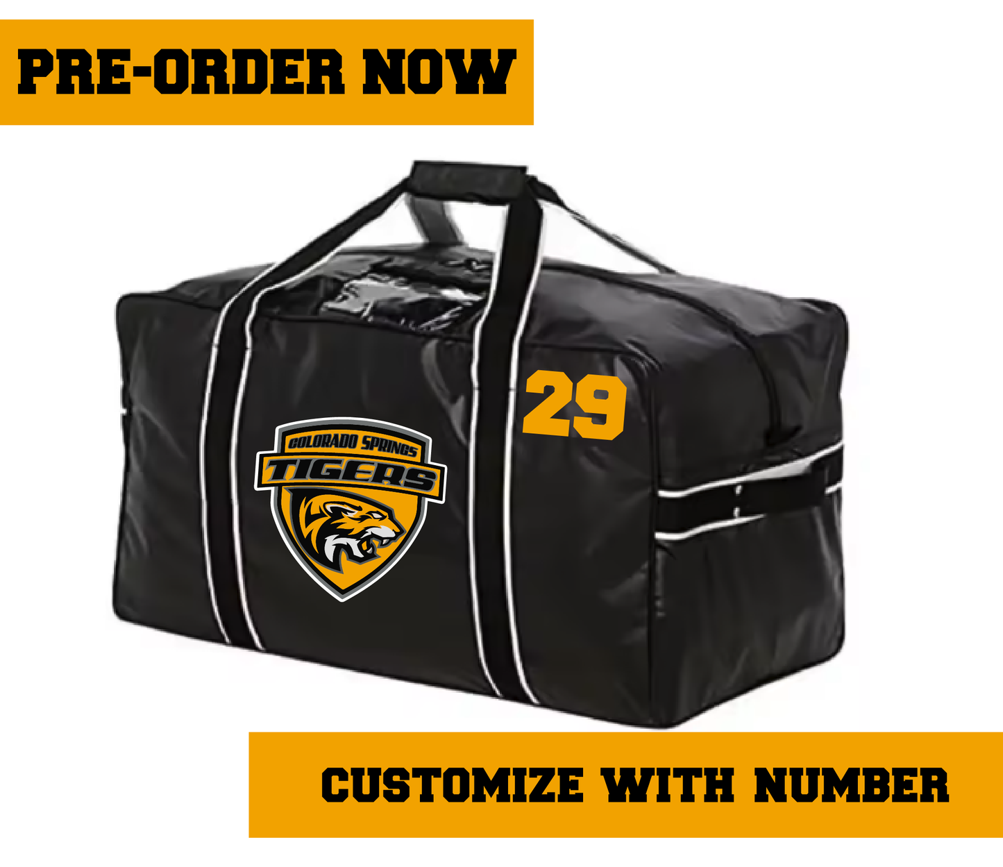 Custom CSAHA Hockey Bag – Preorder Only