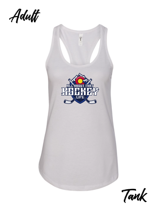 All Abut That Hockey Life Women's Tank