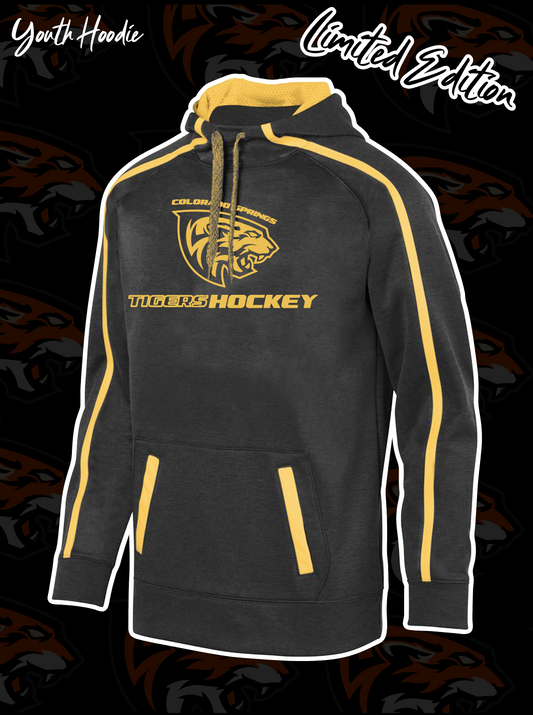 Tigers Hockey Youth Limited Edition Stoked Tonal Heather Hoodie