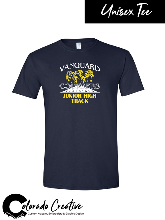 Vanguard Junior High Track Adult Tee