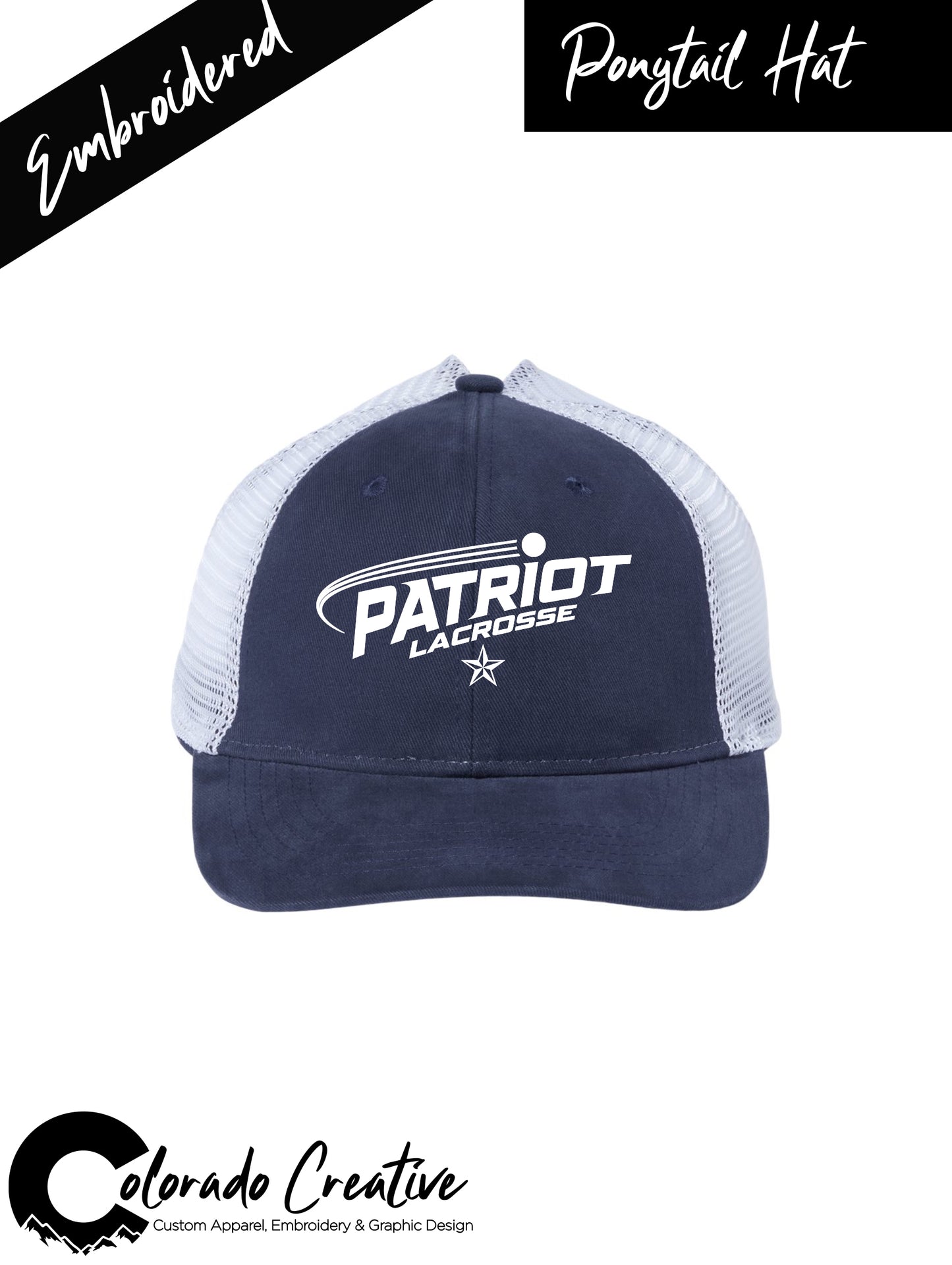 Patriots Women's Ponytail Cap